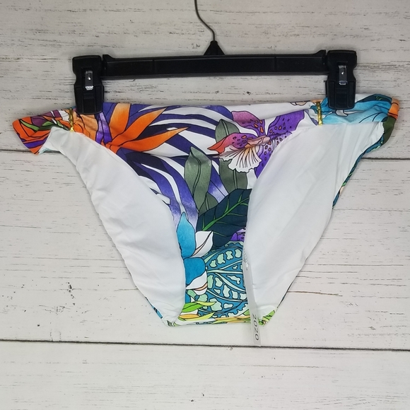 Trina Turk Amazonia Floral Print Bikini Bottoms - Picture 4 of 10